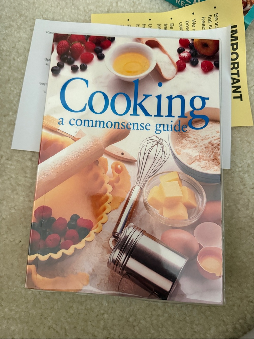Cooking: A Commonsense Guide (Blue)